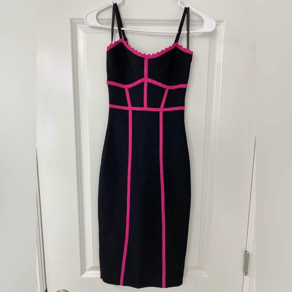 BCBG Very Berry Combo Mini Dress NWT!